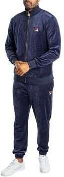 Fila Trainingsbroek Eddie Velour joggingbroek met bamboe badge