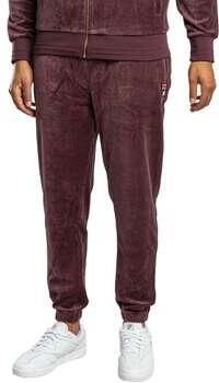 Fila Trainingsbroek Eddie Velour joggingbroek met bamboe badge