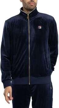 Fila Trainingsjack Irving 2 Velour Track Top Jacket Navy Gardenia