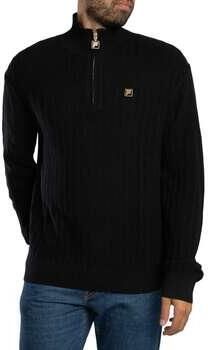 Fila Trui Stevie 1 4 rits trechterhals breisel