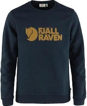 Fjällräven Logo Crewneck Sweatshirt Donkerblauw Blue Heren - Foto 4