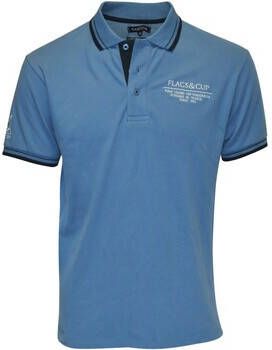 Flags&Cup Polo Shirt Korte Mouw Flags&Cup Polo équitation enfant Oyon