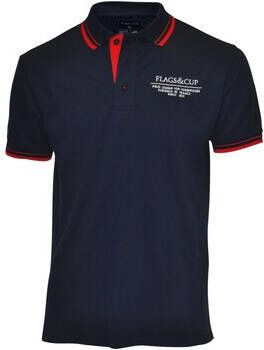 Flags&Cup Polo Shirt Korte Mouw Flags&Cup Polo équitation enfant Oyon