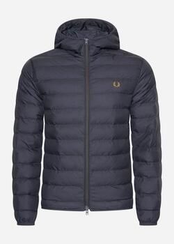 Fred Perry Donsjas Hooded insulated jacket