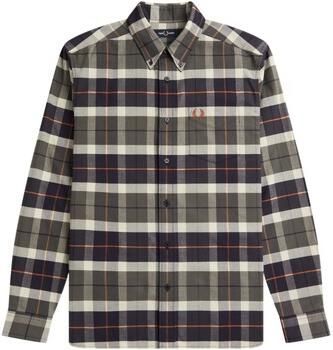 Fred Perry Overhemd Lange Mouw Fp Brushed Tartan Shirt