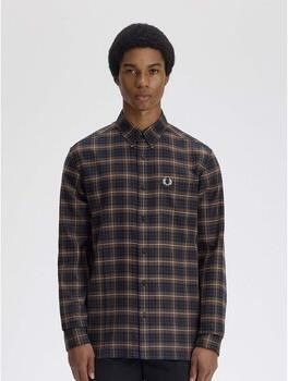 Fred Perry Overhemd Lange Mouw Fp Brushed Twill Tartan Shirt