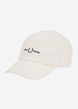 Fred Perry Pet 5 panel flap twill cap