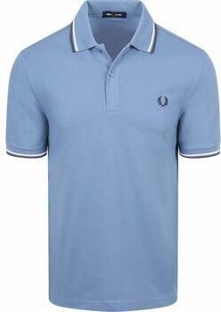 Fred Perry Polo Shirt Korte Mouw Polo Twin Tipped M3600 Blauw 89A