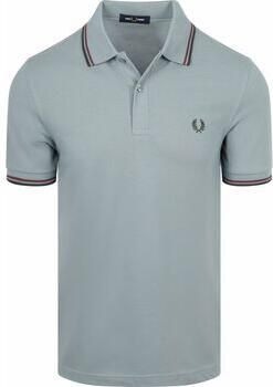 Fred Perry Polo Shirt Korte Mouw Polo Twin Tipped M3600 Blauw 98A