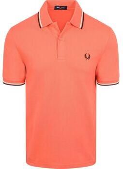 Fred Perry Polo Shirt Korte Mouw Polo Twin Tipped M3600 Roze 04C