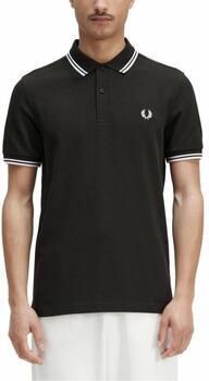 Fred Perry Slim Fit Twin Tipped Polo in Navy Snow White Mar Grass Blue Heren - Foto 15