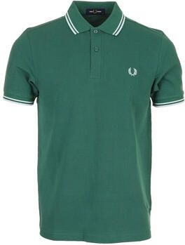 Fred Perry Polo Shirt Korte Mouw Twin Tipped