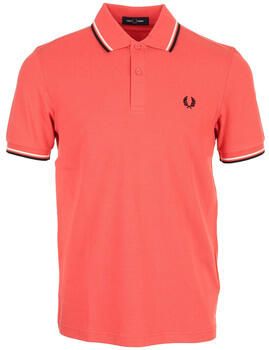 Fred Perry Polo Shirt Korte Mouw Twin Tipped