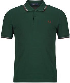 Fred Perry Polo Shirt Korte Mouw TWIN TIPPED SHIRT