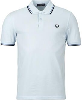 Fred Perry Polo Shirt Korte Mouw TWIN TIPPED SHIRT - Foto 6