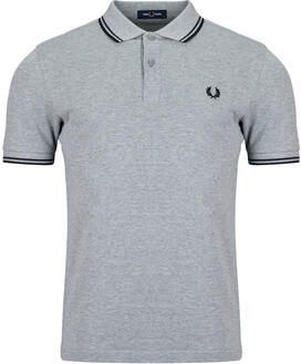 Fred Perry Polo Shirt Korte Mouw TWIN TIPPED SHIRT