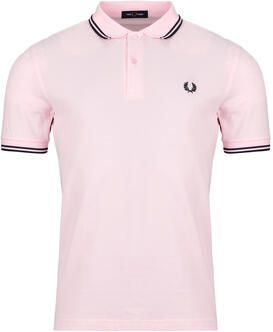 Fred Perry Polo Shirt Korte Mouw TWIN TIPPED SHIRT