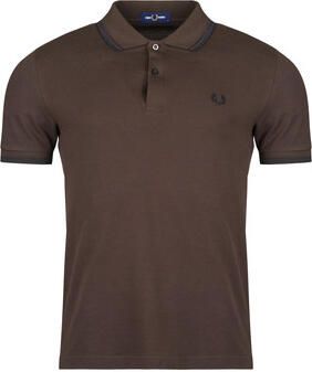 Fred Perry Polo Shirt Korte Mouw TWIN TIPPED - Foto 2