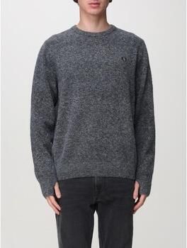 Fred Perry Blauwe Boucle Crew Neck Sweater Blue Heren - Foto 4