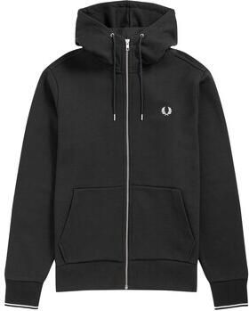 Fred Perry Sweater Fp Hooded Zip Through Sweatshirt