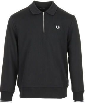 Fred Perry Sweaters Half Zip Collared Sweatshirt