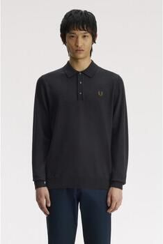 Fred Perry T-shirt Classic Knitted Shirt Ls