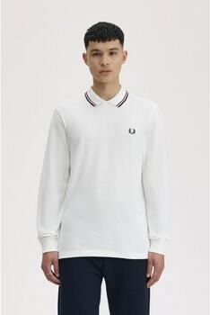 Fred Perry Witte Twin Tipped Polo Shirt White Heren - Foto 3