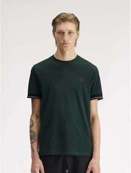 Fred Perry T-shirt Korte Mouw Twin Tipped Cuff - Foto 2