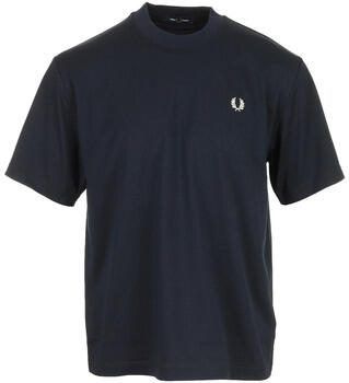 Fred Perry Relaxed Back Graphic T-Shirt Blauw- Heren Blauw - Foto 2
