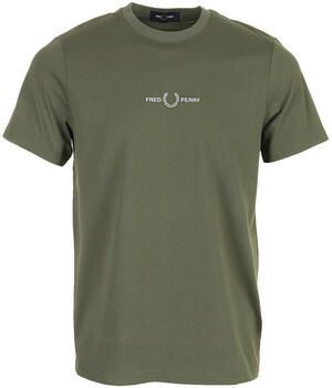 Fred Perry T-shirt Korte Mouw Emboidered