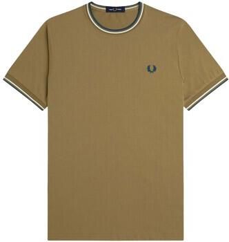 Fred Perry T-shirt Korte Mouw Fp Twin Tipped T-Shirt