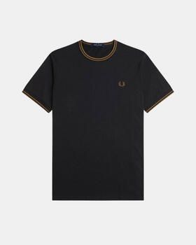 Fred Perry T-shirt Korte Mouw TWIN TIPPED T-SHIRT - Foto 3