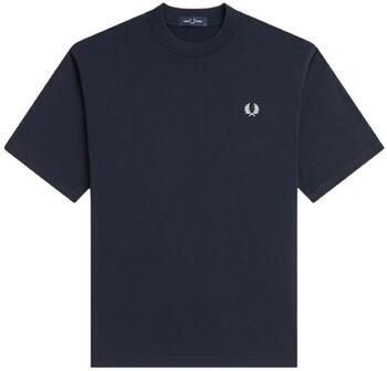 Fred Perry Relaxed Back Graphic T-Shirt Blauw- Heren Blauw - Foto 2