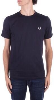 FRED PERRY Heren Truien & Vesten Half Zip Sweatshirt Zwart - Foto 5