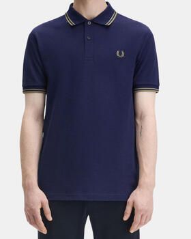 Fred Perry T-shirt M3600 Polo Donkerblauw Y59 - Foto 2
