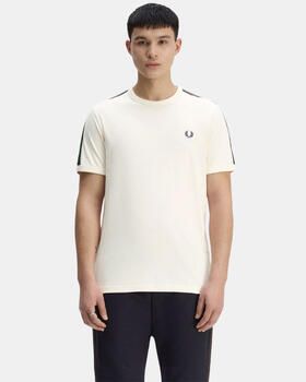 Fred Perry Tape T-Shirt Bruin- Heren Bruin - Foto 2