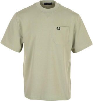 Fred Perry T-shirt Korte Mouw Pocket Detail T-Shirt