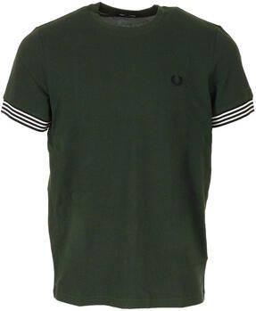 Fred Perry T-shirt Korte Mouw Striped Cuff