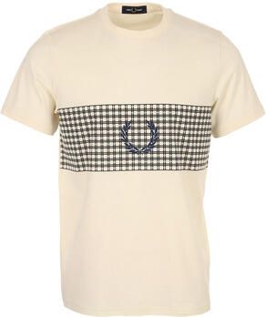 Fred Perry T-shirt Korte Mouw Tennis Net Graphic T-Shirt