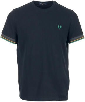 Fred Perry T-shirt Korte Mouw Twin Tipped Cuff T-Shirt