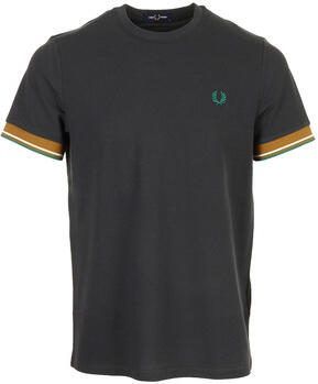 Fred Perry T-shirt Korte Mouw Twin Tipped Cuff T-Shirt