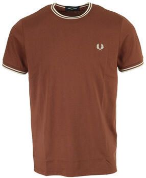 Fred Perry T-shirt Korte Mouw Twin Tipped