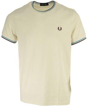 Fred Perry T-shirt Korte Mouw Fp Twin Tipped T-Shirt - Foto 2