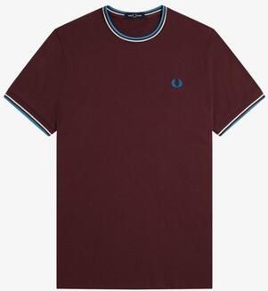 Fred Perry T-shirt Korte Mouw TWIN TIPPED T-SHIRT