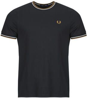 Fred Perry T-shirt Korte Mouw TWIN TIPPED T-SHIRT