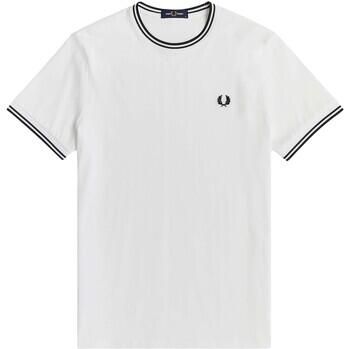 Fred Perry T-shirt Korte Mouw Twin Tipped T-Shirt - Foto 3