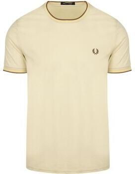 Fred Perry T-shirt M1588 Twin Tipped T-shirt Beige
