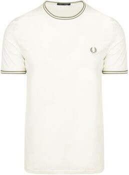 Fred Perry T-shirt M1588 Twin Tipped T-shirt Off-White