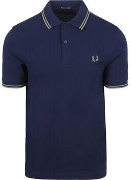 Fred Perry T-shirt M3600 Polo Donkerblauw Y59