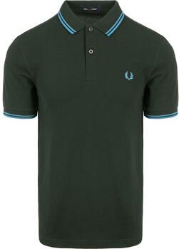 Fred Perry Groene Polo Herfst Winter Collectie Green Heren